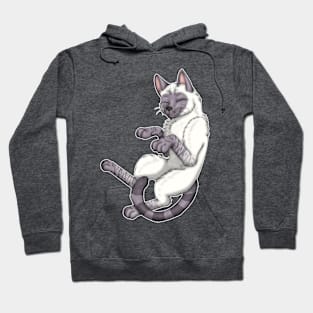 Lilac Lynx Point Shorthair Hoodie